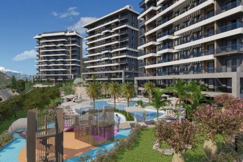 1+1 Lejlighed i Alanya, Antalya, Tyrkiet Nr. 107162 - 20