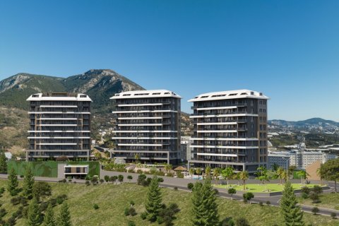 1+1 Lejlighed i Alanya, Antalya, Tyrkiet Nr. 107162 - 26