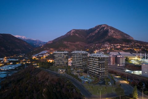 1+1 Lejlighed i Alanya, Antalya, Tyrkiet Nr. 107162 - 3