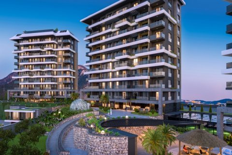 1+1 Lejlighed i Alanya, Antalya, Tyrkiet Nr. 107162 - 5