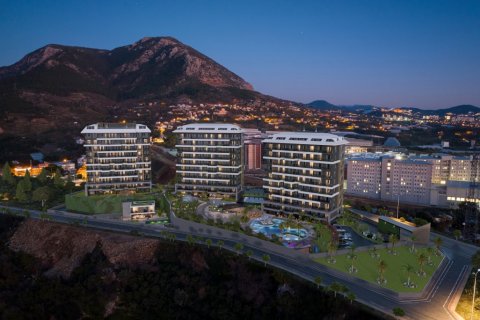 1+1 Leilighet  i Alanya, Antalya, Tyrkia Nr. 107162