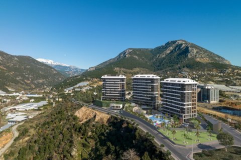 1+1 Lejlighed i Alanya, Antalya, Tyrkiet Nr. 107162 - 12
