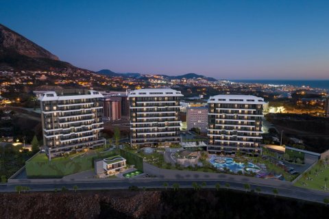 1+1 Lejlighed i Alanya, Antalya, Tyrkiet Nr. 107162 - 2