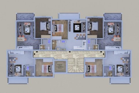 Apartment for sale  in Kargicak, Alanya, Antalya, Turkey, 47m2, No. 94978 – photo 2