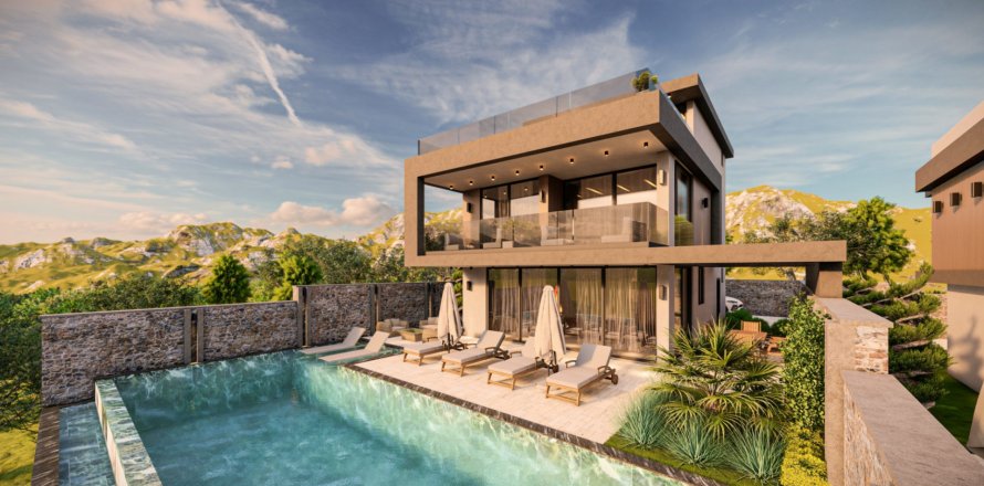 5+1 Villa i Antalya, Tyrkiet Nr. 90393