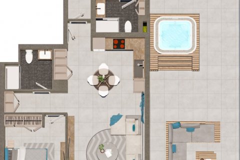 Продажа квартиры в Северном Кипре 2 комн., 74м2, №107567 – фото 19