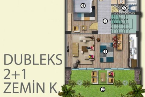 Villa i Erdemli, Mersin, Tyrkia Nr. 107569 - 29