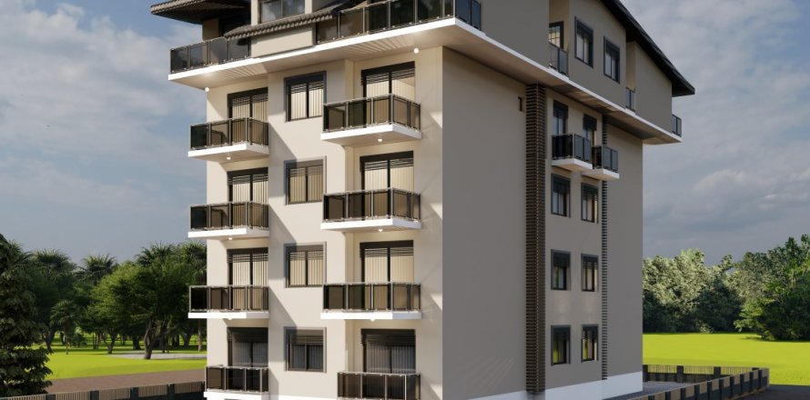 1+1 Lejlighed  i Gazipasa, Antalya, Tyrkiet Nr. 106776