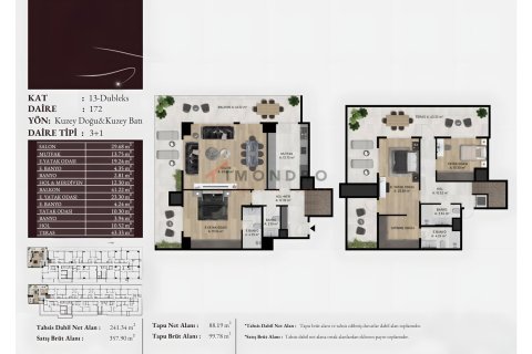 Apartment for sale in Atasehir, Istanbul, Turkey, 4 bedrooms, 355m2, No. 215224 – photo 11