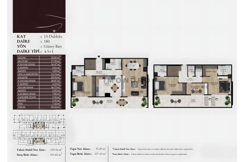 Apartment for sale in Atasehir, Istanbul, Turkey, 4 bedrooms, 355m2, No. 215224 – photo 10