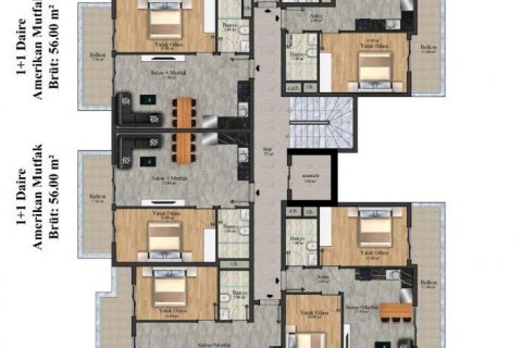Penthouse  i Oba, Antalya, Tyrkiet Nr. 94867 - 11