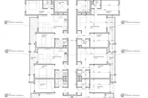 Penthouse  i Mahmutlar, Antalya, Tyrkiet Nr. 94891 - 21