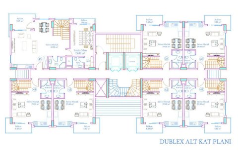 Penthouse for sale in Avsallar, Antalya, Turkey, 44m2, No. 94893 – photo 25