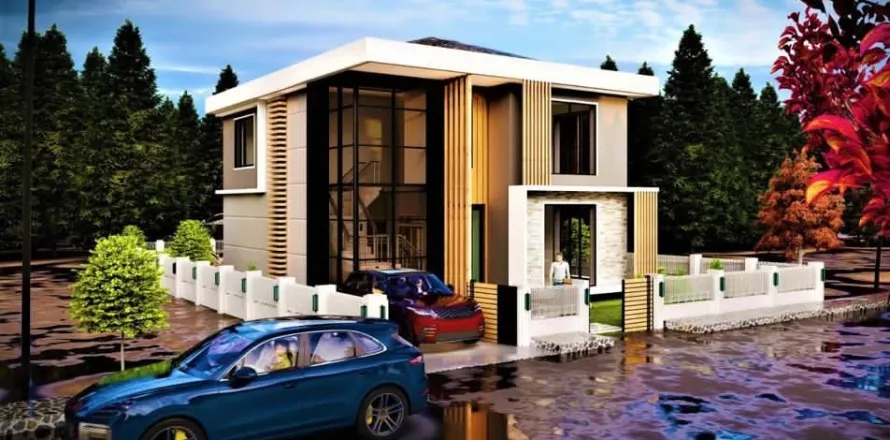 5+1 Leilighet  i Mugla, Tyrkia Nr. 223931