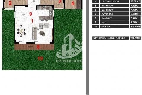 Apartment for sale in Istanbul, Turkey, 2 bedrooms, 146m2, No. 107060 – photo 28