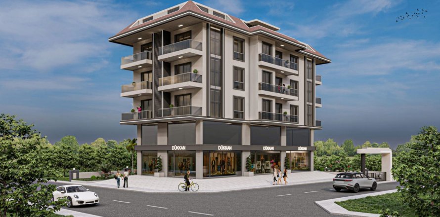 1+1 Lägenhet  i Kestel, Antalya, Turkiet Nr. 98448