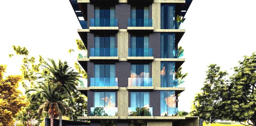 1+1 Lejlighed i Alanya, Antalya, Tyrkiet Nr. 98446