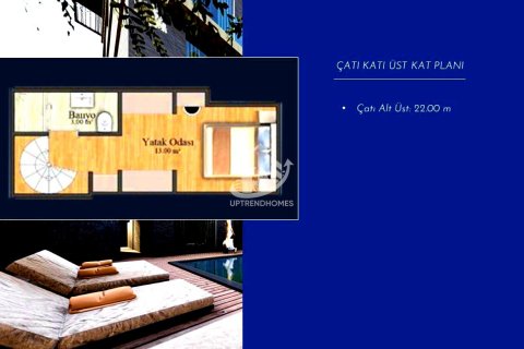 1+1 Lejlighed i Alanya, Antalya, Tyrkiet Nr. 98446 - 19