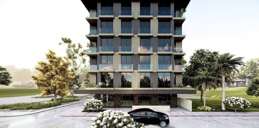 1+1 Lägenhet  i Alanya, Antalya, Turkiet Nr. 98447