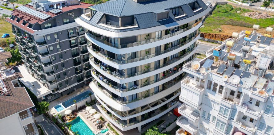 1+1 Leilighet  i Alanya, Antalya, Tyrkia Nr. 213504