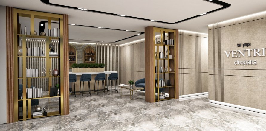 1+1 Leilighet  i Alanya, Antalya, Tyrkia Nr. 213502