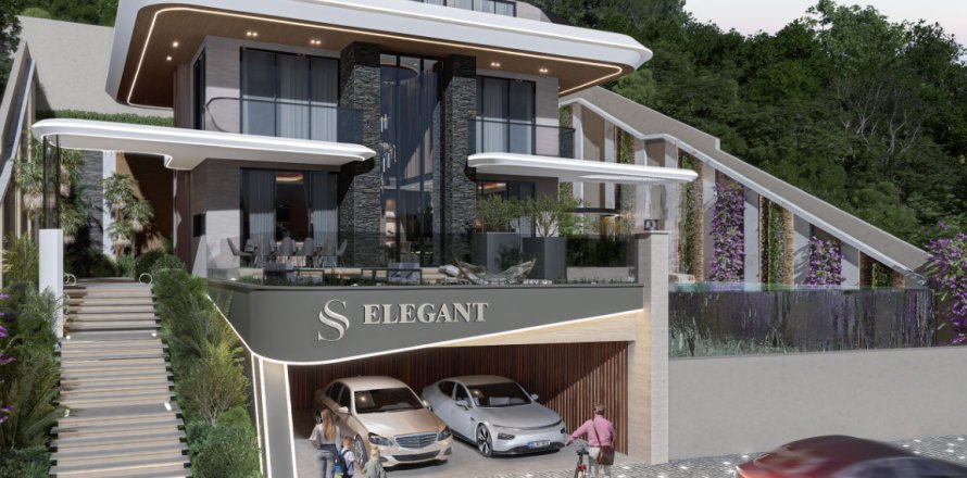 7+1 Apartment  in Alanya, Antalya, Turkey No. 216763
