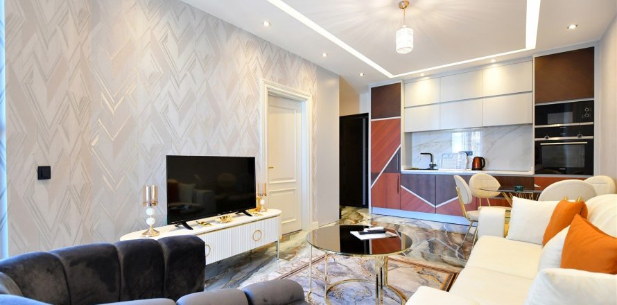 1+0 Lägenhet  i Tosmur, Alanya, Antalya, Turkiet Nr. 224893