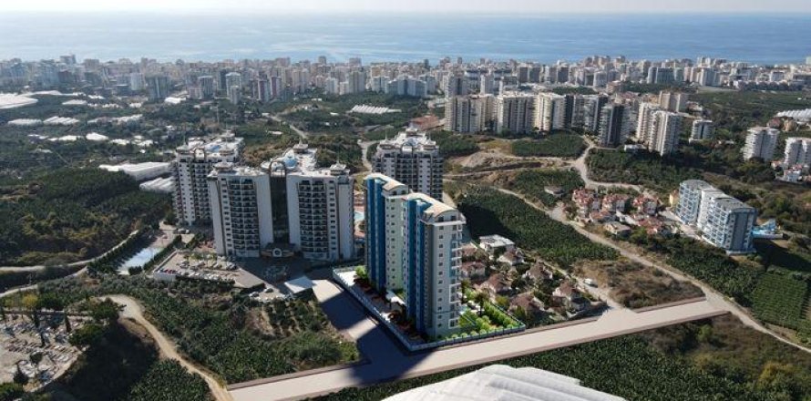 Квартира  2-х ком. в Махмутларе, Анталья, Турция №228002