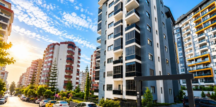 Квартира  1+1 в Махмутларе, Анталья, Турция №237606
