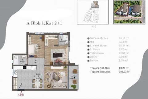 1+1 Lägenhet i Antalya, Turkiet Nr. 98411 - 26