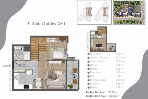 1+1 Lägenhet i Antalya, Turkiet Nr. 98411 - 29