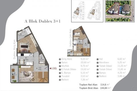 1+1 Lägenhet i Antalya, Turkiet Nr. 98411 - 30