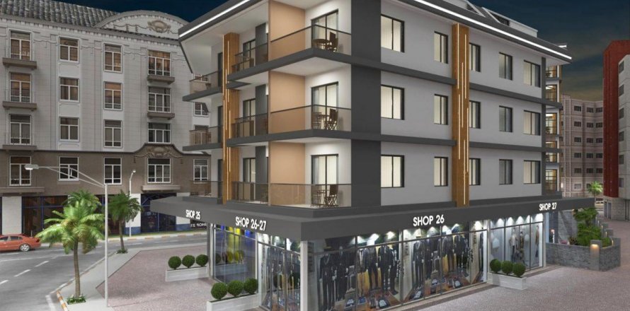 Коммерческая недвижимость  64м2 в Аланье, Анталья, Турция №94949