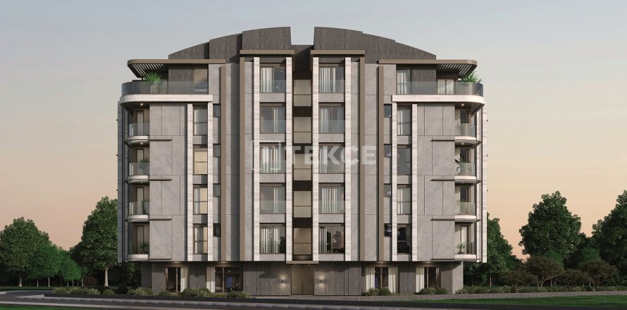 3+1 Takvåning i Antalya, Turkiet Nr. 226404