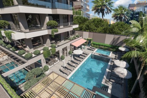 1+1 Lejlighed  i Alanya, Antalya, Tyrkiet Nr. 96264 - 6