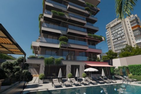 1+1 Lejlighed  i Alanya, Antalya, Tyrkiet Nr. 96264 - 3