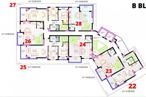 Продажа квартиры в Оба, Анталье, Турция 2 комн., 51м2, №105680 – фото 22