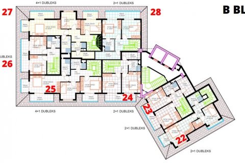 Продажа квартиры  в Оба, Анталье, Турция 2 комн., 51м2, №105680 – фото 23