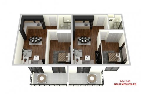 Wohnung  in Cikcilli, Antalya, Türkei Nr. 94521 - 18