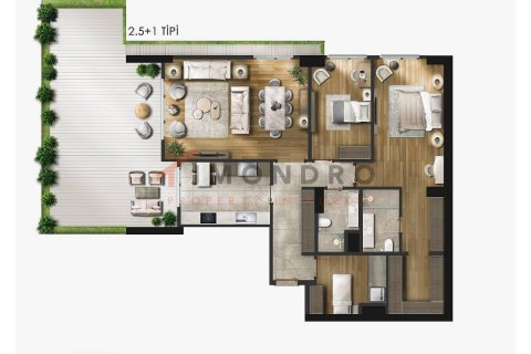 Apartment for sale  in Besiktas, Istanbul, Turkey, 4 bedrooms, 393m2, No. 211731 – photo 17