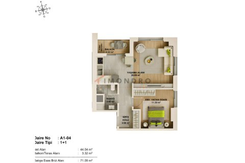 Apartment for sale in Atasehir, Istanbul, Turkey, 2 bedrooms, 97m2, No. 215021 – photo 9