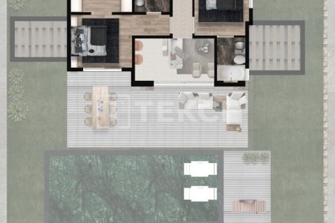 4+1 Villa i Bodrum, Mugla, Turkiet Nr. 226864 - 27