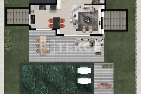 4+1 Villa i Bodrum, Mugla, Turkiet Nr. 226864 - 29