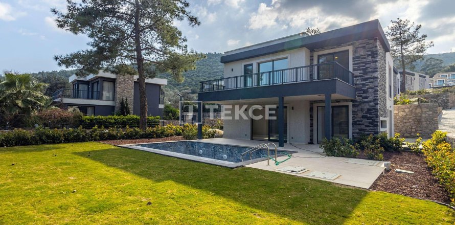 4+1 Villa i Bodrum, Mugla, Turkiet Nr. 226864