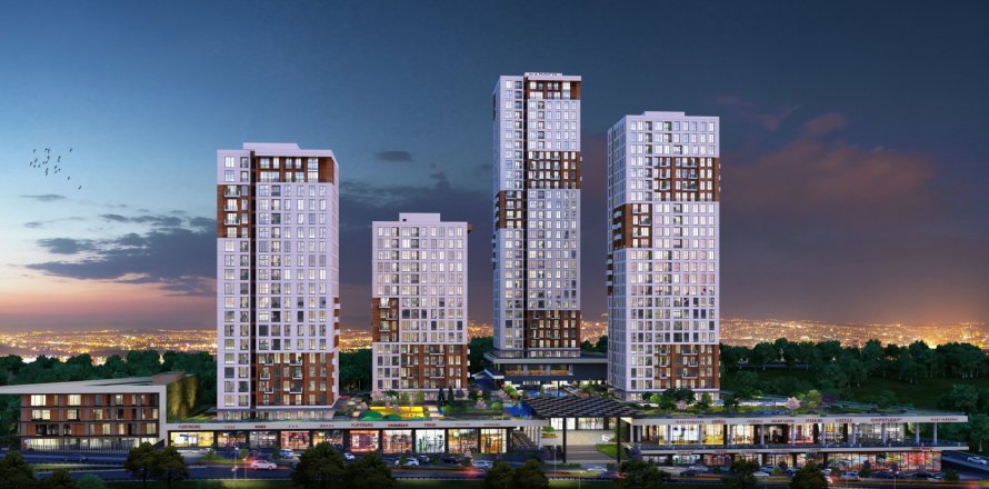 Квартира  1+1 в Стамбуле, Турция №222911