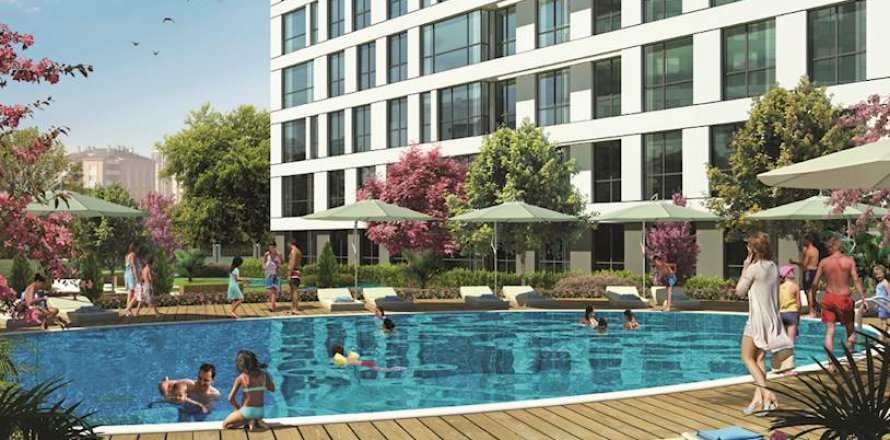3+1 Lägenhet  i Istanbul, istanbul, Turkiet Nr. 90377