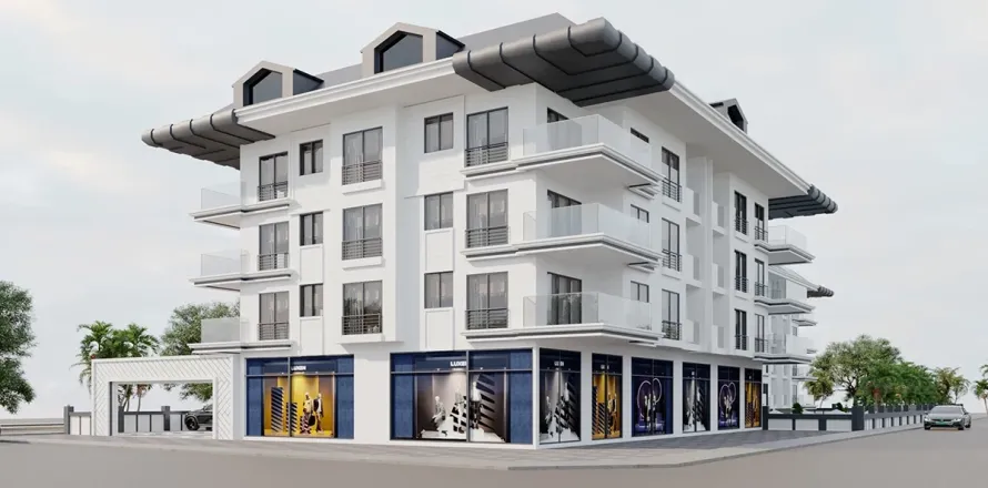 2+1 Lejlighed  i Alanya, Antalya, Tyrkiet Nr. 223578