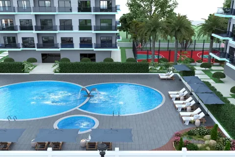 1+1 Lejlighed  i Alanya, Antalya, Tyrkiet Nr. 223576 - 4