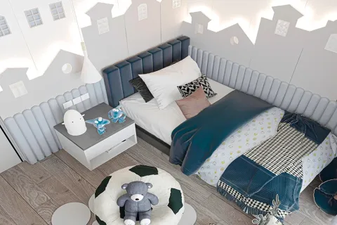 1+1 Lejlighed  i Alanya, Antalya, Tyrkiet Nr. 223576 - 25