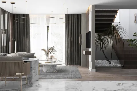 1+1 Lejlighed  i Alanya, Antalya, Tyrkiet Nr. 223576 - 30